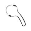 Face Hair Remover Spring Tool for Women - Portable Manual Chin Upper Lip Hair Removal - Stainless Steel Design - Black view 1