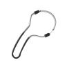 Face Hair Remover Spring Tool for Women - Portable Manual Chin Upper Lip Hair Removal - Stainless Steel Design - Black view 4