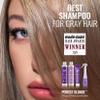 PRAVANA The Perfect Blonde Purple Toning Shampoo & Conditioner & Masque & Leave-In | Neutralizes Brassy, Yellow Tones | For Color Treated Hair | Chromasilk Enhances Shine & Protection | 10 Fl Oz view 2