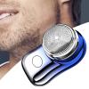5X Mini Electric Precision Trimmer Beard Shaving Machine, Compact USB Charging Travel Beard Trimmer for Men, Portable Face Hair Removal Tool for Camping view 3