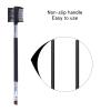BRRNOO Dual-Head Eyelash Comb, Eyebrow Brush Long Handle Makeup Tool for Lash & Brow Grooming, Double-Sided Grooming Brush for Eyelash and Eyebrow Care view 2