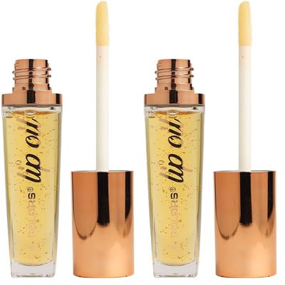 L.A. COLORS Lip Oil, Hunnybun (Vanilla Scented) CLG442 (Pack of 2)