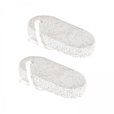 4 Pack Foot Pumice Stones for Men and Women - Portable Callus Remover Tool for Hard Skin and Thick Feet - Professional Pedicure Supplies