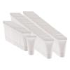 100-Pack Clear Empty Bottles 5ml Refillable Travel Containers for Hand Lotion Shampoo Cosmetic Storage view 1