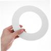 FRCOLOR 50pcs Wax Machine Mats Paper Ring Mats for Wax Heater Hair Removal Accessories Protective Waxing Liners for Easy Clean-up Compatible Heaters view 2