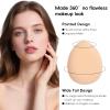 30 Pcs Mini Powder Puff & mini makeup sponge Setwith Storage Box - setting powder puff, Dual-Use (Dry/Wet) for Foundation, Concealer & Eyeshadow - Soft.Finger powder puff&makeup puff Makeup Sponge view 2