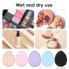 30 Pcs Mini Powder Puff & mini makeup sponge Setwith Storage Box - setting powder puff, Dual-Use (Dry/Wet) for Foundation, Concealer & Eyeshadow - Soft.Finger powder puff&makeup puff Makeup Sponge view 4