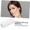 FOMIYES 1Roll Threading Thread for Facial Hair Removal Epilator Tool for Women Easy to Use Skin Friendly Hair Removal Thread for Smooth Skin for Home Use view 2