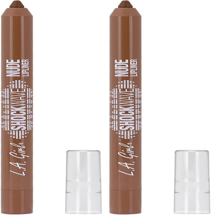 L.A. Girl Shockwave Lipliner, Gingerbread GP742 (Pack of 2)