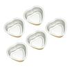 CALLARON 5pcs Metal Hair Removal Bean Depilatory Bowls Wax Bowl for Hair Removal Wax Warmer Remove Tool view 1