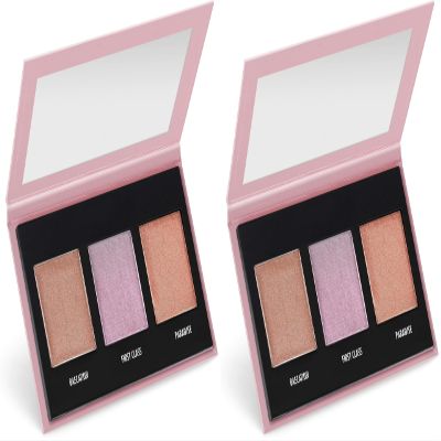 Black Radiance True Complexion 3D Highlighter Palette, Luminosity, 0.38 Ounce (Pack of 2)