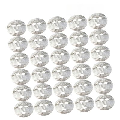200PCS Facial Mask Transparent Plastic Face for DIY Skin Care for Hydration Coverage of Each