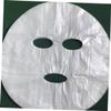 200PCS Facial Mask Transparent Plastic Face for DIY Skin Care for Hydration Coverage of Each view 4