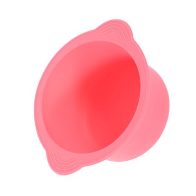 FRCOLOR 400ml Silicone Wax Warmer Liner Bowl for Hair Removal High-Temperature Resistant Easy Release Waxing Pot for Beauty Treatments