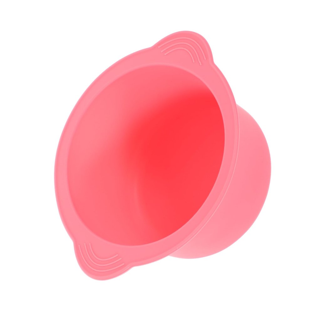 FRCOLOR 400ml Silicone Wax Warmer Liner Bowl for Hair Removal High-Temperature Resistant Easy Release Waxing Pot for Beauty Treatments