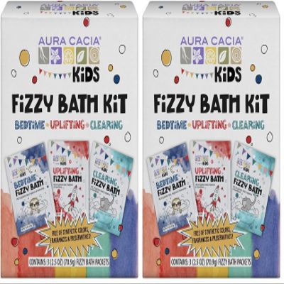 Aura Cacia Kids Fizzy Bath Kit (Pack of 2)