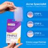 EZACNE Extra Large Pimple Patches for Body  Large Hydrocolloid Acne Patches for Back, Face, Forehead, Chin, Neck, Shoulders  Big Zit Patch for Breakouts (5 Count) view 4