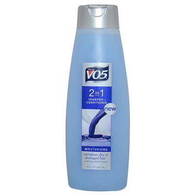 Alberto VO5 2 in 1 Moisturizing Shampoo and Conditioner for Unisex - 15 oz Conditioner (Pack of 6)
