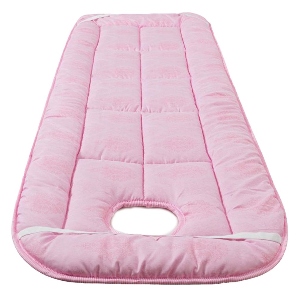 predolo Salon Bed Cover for Massage Table with Face Hole, Breathable Design, 27.56inchx72.83inch, Pink