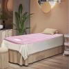predolo Salon Bed Cover for Massage Table with Face Hole, Breathable Design, 27.56inchx72.83inch, Pink view 4