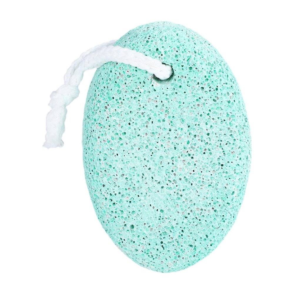 harayaa Volcanic Feet Stone Hard Skin Remover,Pedicure Scrub Tool for Feet And Hands,Foot Exfoliation Callus Remover for Elbows Hands, green