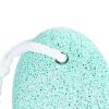 harayaa Volcanic Feet Stone Hard Skin Remover,Pedicure Scrub Tool for Feet And Hands,Foot Exfoliation Callus Remover for Elbows Hands, green view 3