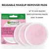 Garnier SkinActive Micellar Cleansing Eco Pads, Reusable, 3 Ultra-soft Microfiber Pads, 1 Count (Packaging May Vary) (Pack of 2) view 3