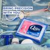 Q-tips Cotton Swabs Precision Tips, Travel Size Toiletries for Beauty and Home, 100% Cotton, 30 Count (Pack of 2) view 3