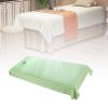 predolo Salon Bed Sheet with Face Opening, Reusable Cover for Massage Tables, Light Green view 4
