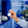 Q-tips Super Jumbo Cotton Balls for Beauty, First Aid and Baby Care, 100% Thick Cotton, 100 Count (Pack of 2) view 4