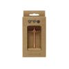 Grip Scissor Precision Rose Gold R5  Stainless Steel Beauty Scissors for Eyebrows, Facial Hair & Nail Trimming  Fine Tip with Non-Slip Rose Gold Finish for Detail Work view 2