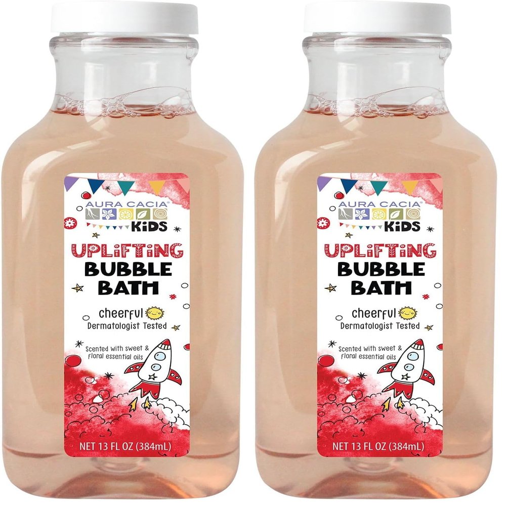 Aura Cacia Kids Uplifting Bubble Bath 13 fl oz (Pack of 2)