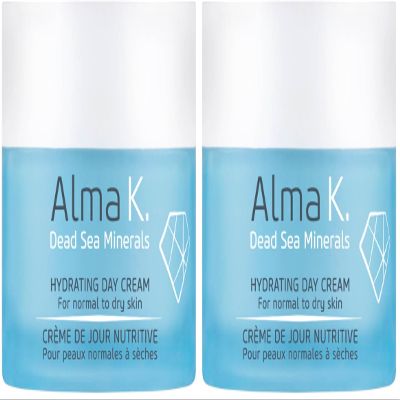 ALMA K Hydrating Day Cream - Day Face Cream for Normal to Dry Skin - Daily Face Moisturizer - Facial Moisturizer with Olive and Avocado Oils - 1.7 oz (Pack of 2)