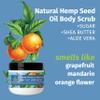 Hempz NEW Mini Sugar Body Scrub, Triple Moisture Fresh Citrus, Travel Size, 2 oz. (Pack of 5) view 3