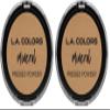 L.A. COLORS Mineral Pressed Powder, Warm Caramel CMP378 (Pack of 2) view 1
