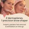 Finishing Touch Flawless DermaPlane Travel Pack Facial Exfoliator & Hair Remover (Pack of 2) view 2