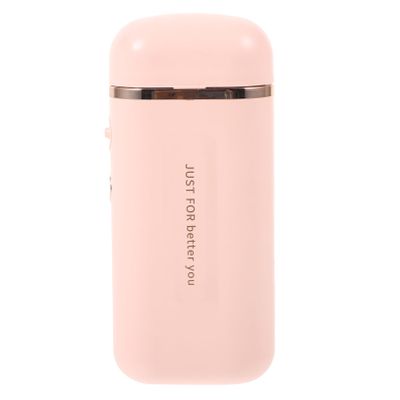 WOONEKY Portable Handheld Facial Use Nano Steamer for Hydrating Skin 200ml Capacity Lightweight Design for Women Facial Treatments and Spa Sessions
