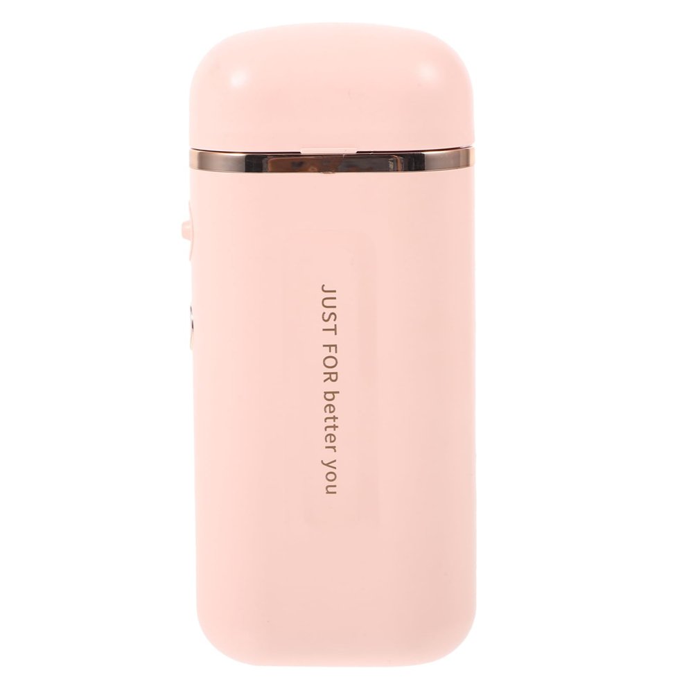 WOONEKY Portable Handheld Facial Use Nano Steamer for Hydrating Skin 200ml Capacity Lightweight Design for Women Facial Treatments and Spa Sessions