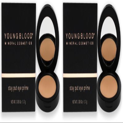 Youngblood Stay Put Eye Prime | Vegan, Cruelty Free (Pack of 2)
