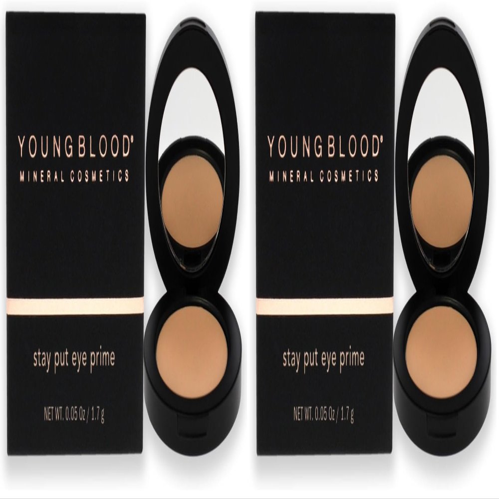Youngblood Stay Put Eye Prime | Vegan, Cruelty Free (Pack of 2)