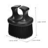 BIUDECO Material Hair Brush Men's Beard Grooming Brush Detangler for Wet Hair for Men view 2