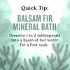 Aura Cacia Balsam Fir Mineral Bath 2.5 oz. (Pack of 2) view 4