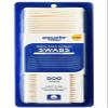 100% Pure Cotton Swabs, Soft and Gentle, 500 Count view 1