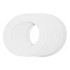 FRCOLOR 20pcs Wax Warmer Protective Pads Serrated Design for Easy Cleanup Long-lasting Practical Mats for Hair Removal Compatible with Waxing Machines view 1