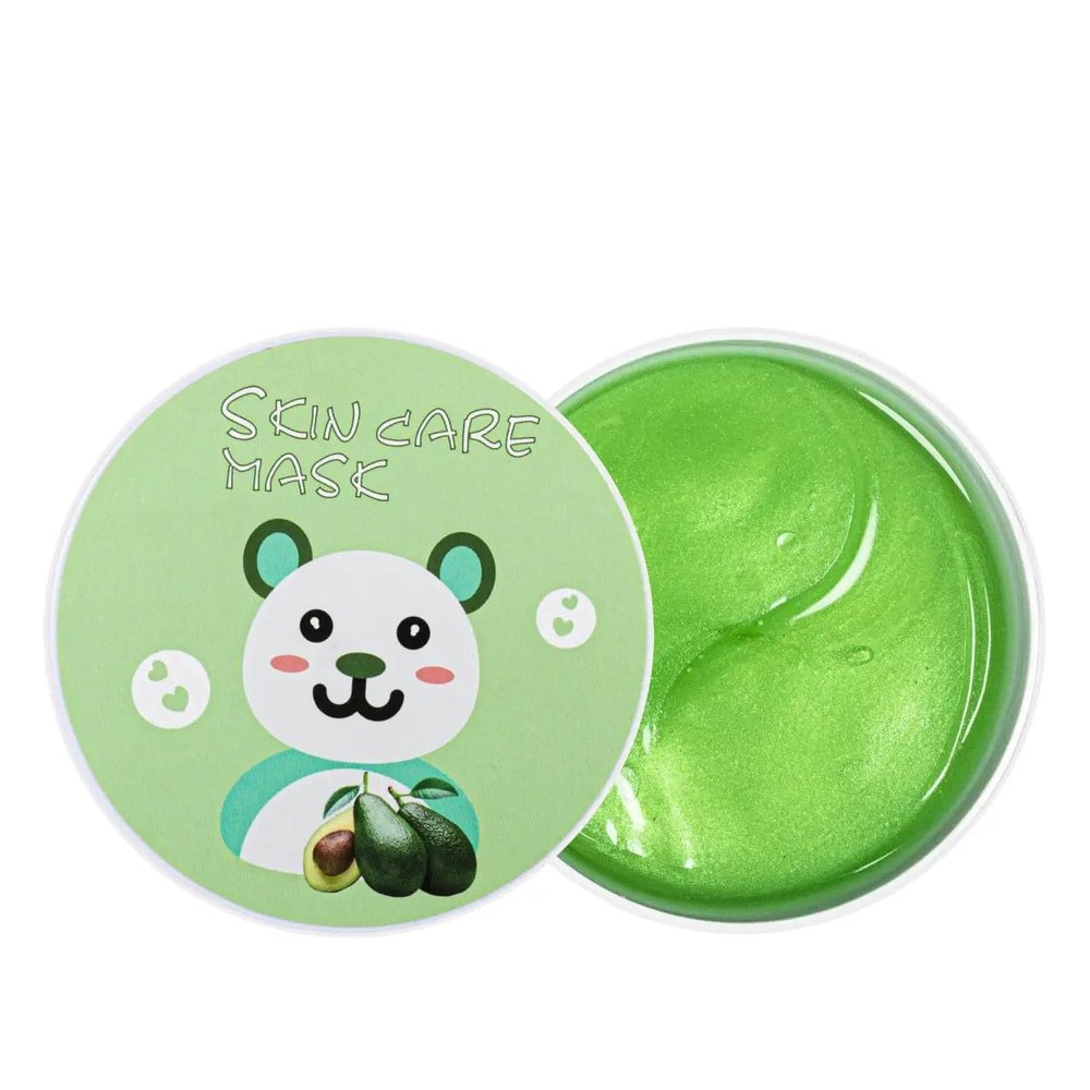 Hydrogel Eye Patches with Collagen & Caffeine  Under Eye Mask for Dark Circles, Puffiness & Wrinkles  60 Patches