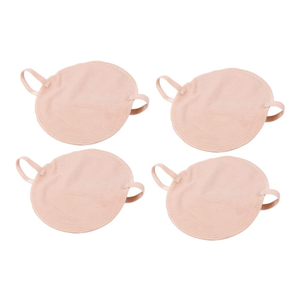Beaupretty 2pairs Comfortable Cotton Underarm Sweat Pads Non-visible Armpit Protection Absorbent Antiperspirant Cushions Shirts Blouses and Dress Shirts
