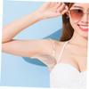 Beaupretty 2pairs Comfortable Cotton Underarm Sweat Pads Non-visible Armpit Protection Absorbent Antiperspirant Cushions Shirts Blouses and Dress Shirts view 2