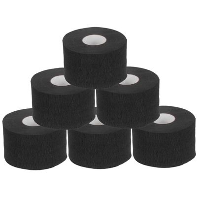 6Rolls Hairdressing Neck Strips Barber Neck Paper for Salon and Home Hair Cutting Safe and Convenient Neck Covering for Hair Dyeing and Perming