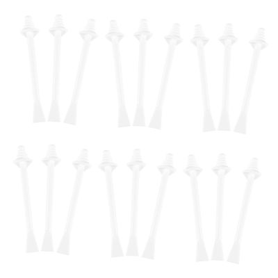 20Pcs Nose Wax Applicators Painless Hair Removal Sticks for Cleaning Smooth Plastic Design for Safe Use Lightweight and Convenient for Travel and Daily Care