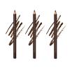 6 Pack 24 hr Waterproof Eyeliner Double Sharpenable Eye Pencil, 2 in 1 Eyeliner and Eyebrow Pencil, No Smudging, Fading, Smooth and Easy to Color (03# Brown 3pcs) view 1